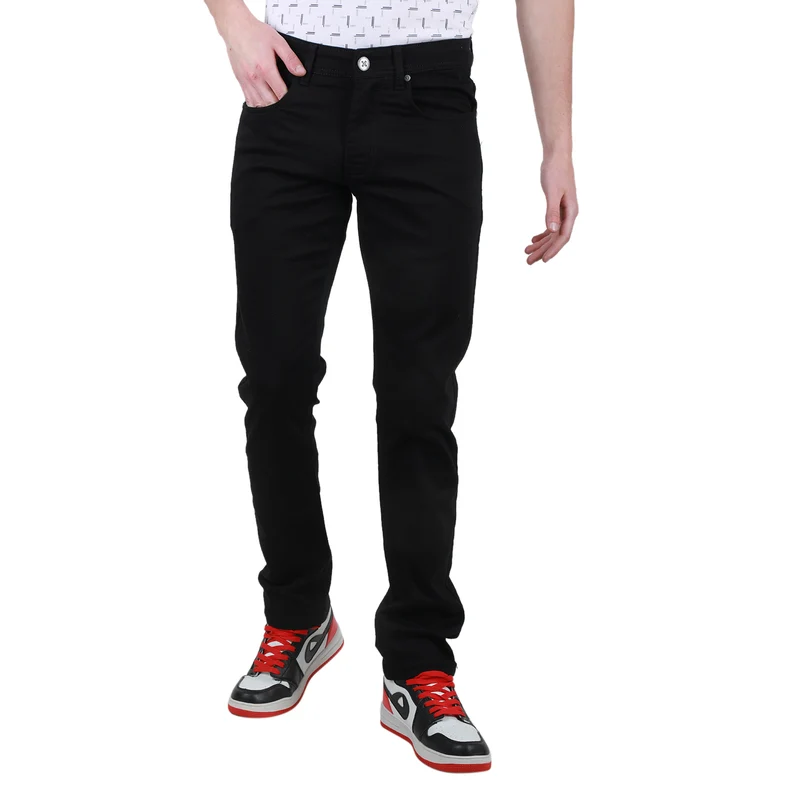 Duke Urban Men Stretchable Slim Fit Jeans (SDD5434) Black / 32 / Washed