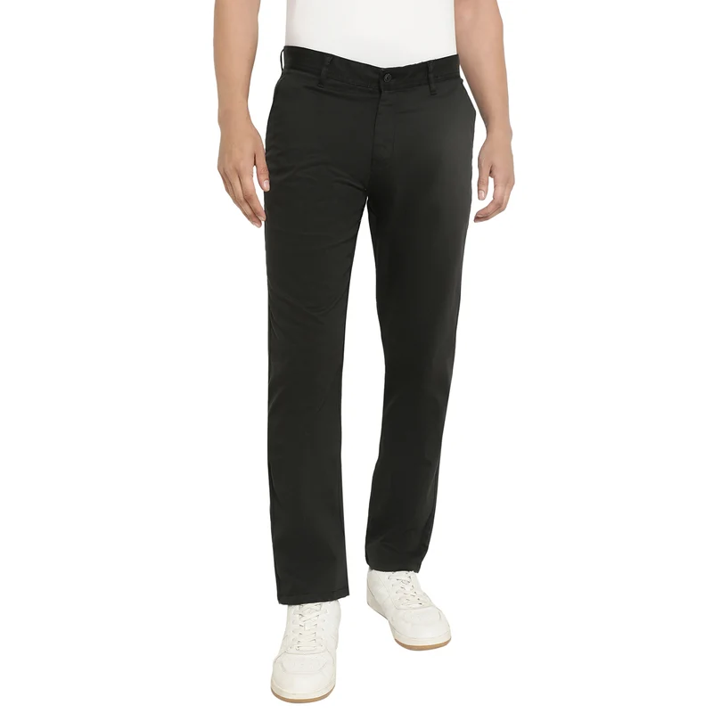 Duke Urban Men Slim Fit Trousers (SDT43000) Silver / 34 / Solid