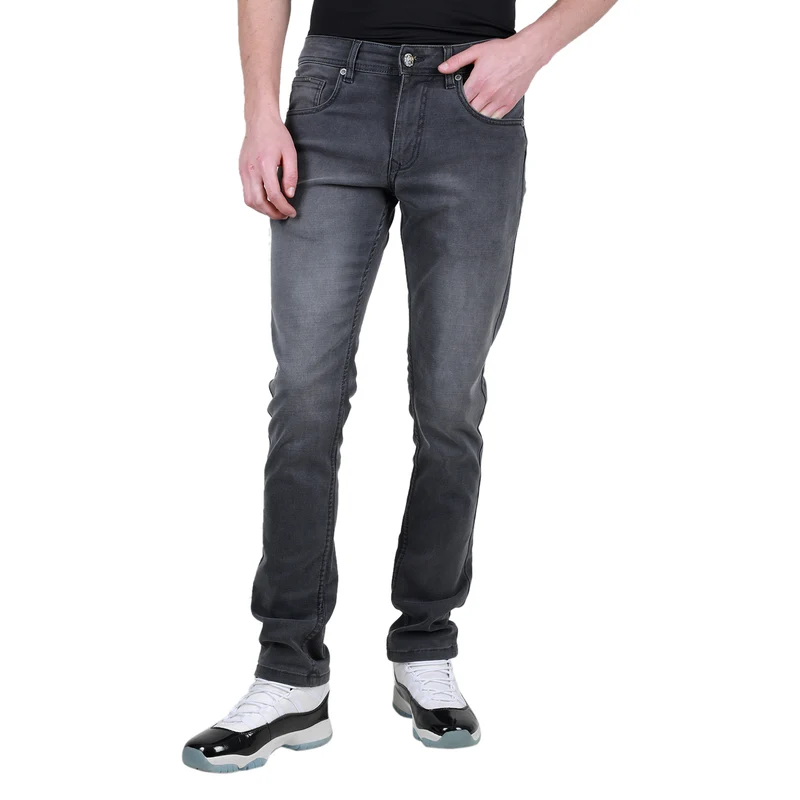 Duke Urban Men Slim Fit Stretchable Jeans (SDD5426) Grey / 30 / Washed
