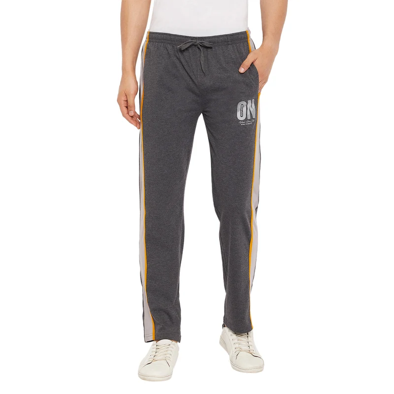 Duke Urban Men Solid Regular Track Pant (LF5690) Anthra / XXL / Solid
