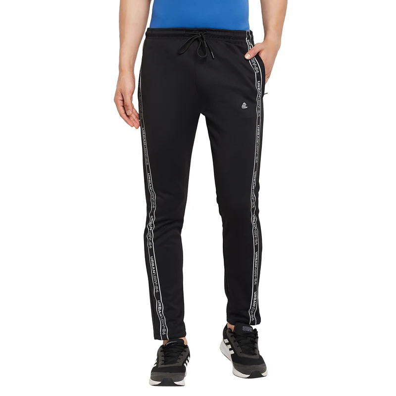 Duke Urban Men Regular Track Pant (GD5058) Black / M / Solid