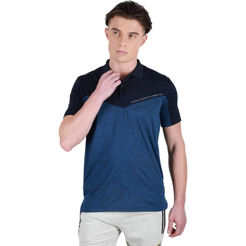 Duke Stardust Men Half Sleeve Cotton Tshirt (1205) Navy / XXL / Solid