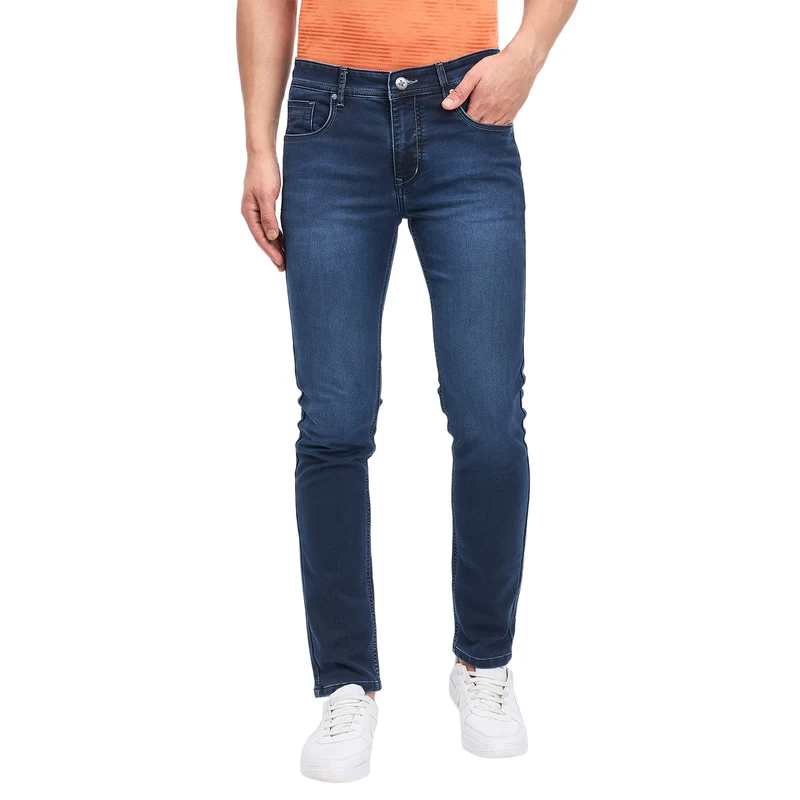 Duke Urban Men Smart Fit Stretchable Jeans (SDD5534) Deep Indigo / 36 / Washed