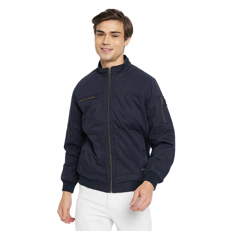 Duke Urban Men Full Sleeve Jacket (SDZ3059) Navy / XXL / Solid