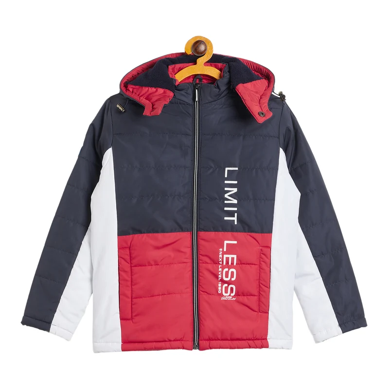 Duke Urban Boys Full Sleeve Colorblock Jacket (SDZ5011) Navy / 36 / Colorblock