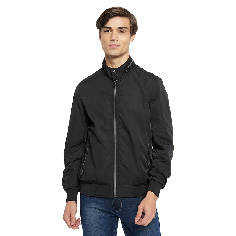 Duke Urban Men Full Sleeve Reversible Jacket (SDZ2131) Wine/Black / M / Solid