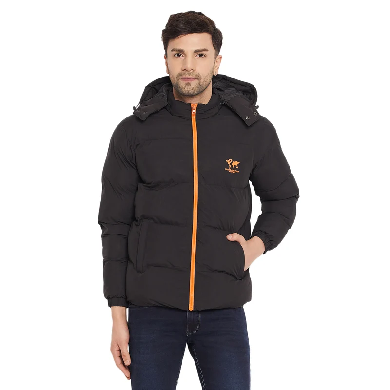 Duke Urban Men Full Sleeve Jacket (SDZ3080) Black / XL / Solid