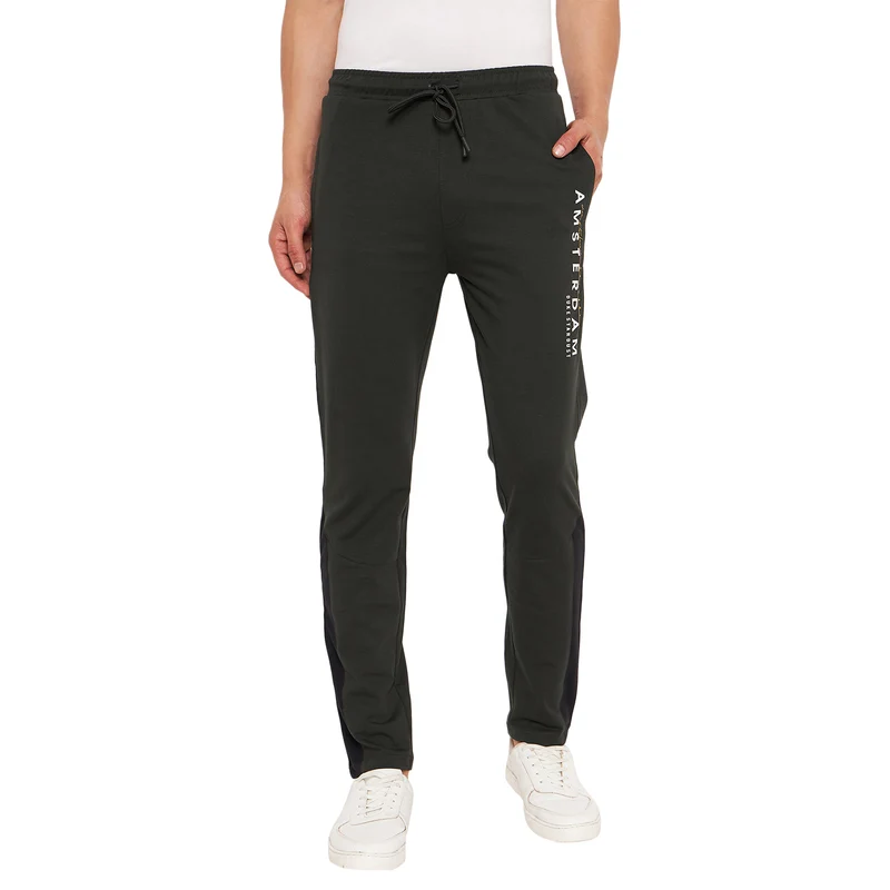 Duke Urban Men Relaxfit Track Pant (ONLF5693) Military / XXL / Solid