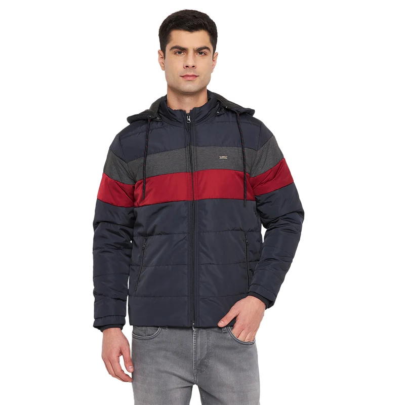 Duke Urban Men Full Sleeve Jacket (SDZ4098) Navy / XL / Solid