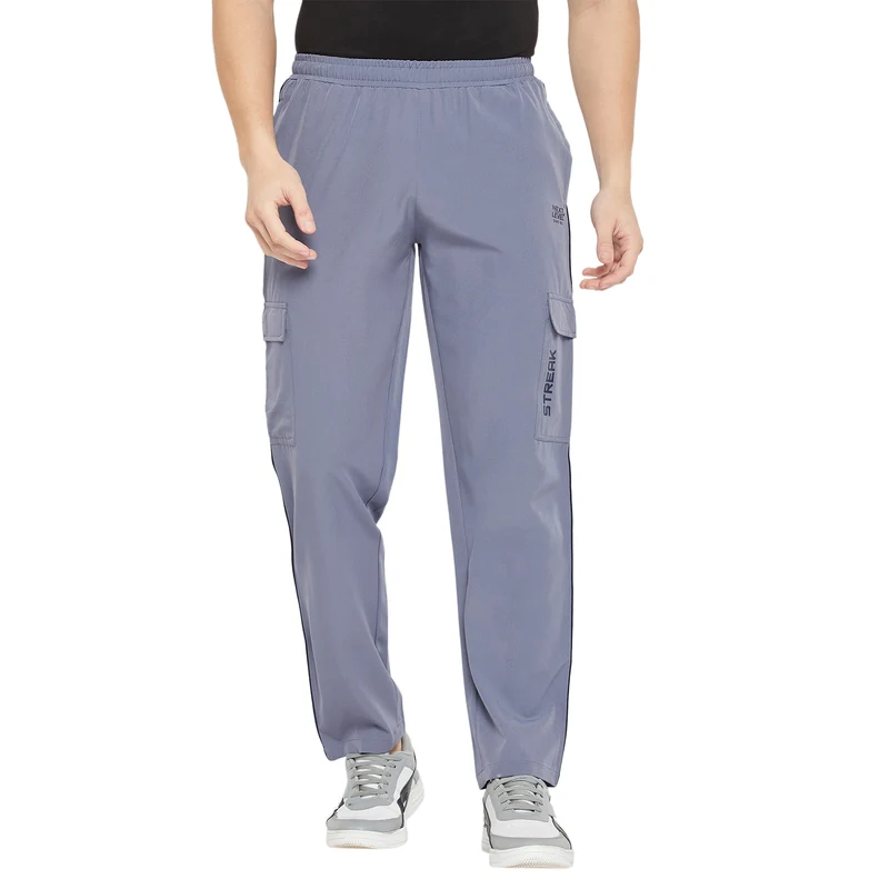 Duke Stardust Men Regular Track Pant (LF9018) Grey / XXL / Solid