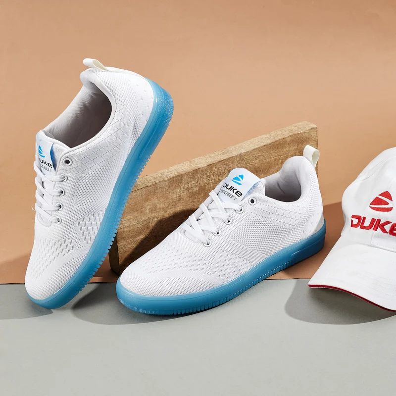 Duke Men Sneakers (FOL1455W) UK10 / White / Solid Contrast