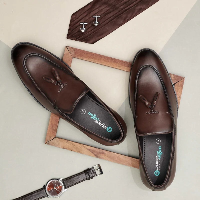 Duke Men Formal Slip-on (FWOL840) Brown / UK 6 / Solid