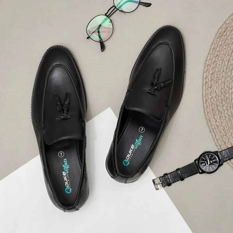 Duke Men Formal Slip-on (FWOL840) Black / UK 9 / Solid