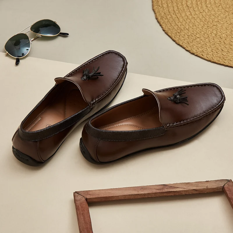 Duke Men Loafers (FWD8080) Brown / UK 10 / Solid