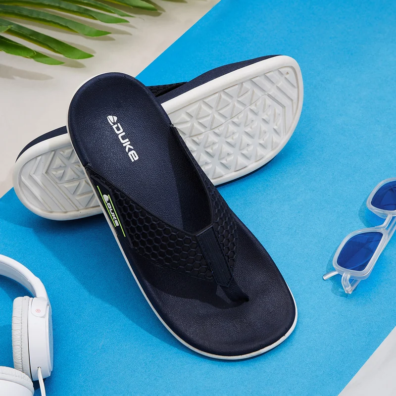 Duke Men Flip-flops (FWC6137) Navy / UK 7 / Solid Contrast
