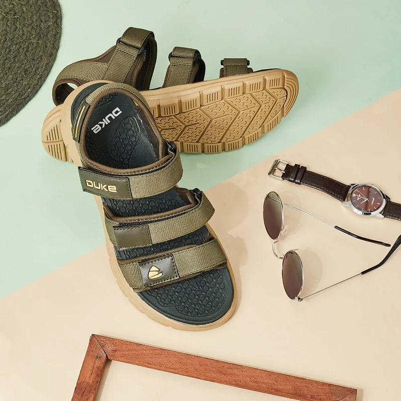 Duke Men Floaters (FWOL3059) Olive / UK 8 / Solid Contrast