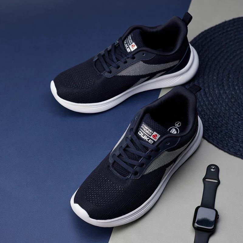 Duke Men Sports Shoes (FWOL2016) Navy / UK 6 / Solid