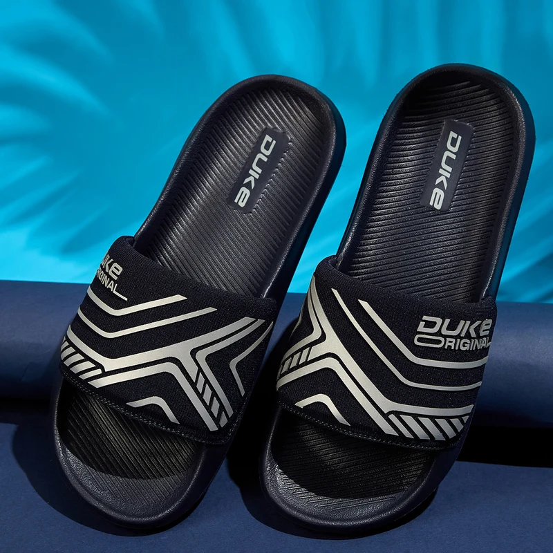 Duke Men Sliders (FWC6132) Navy / UK 9 / Printed