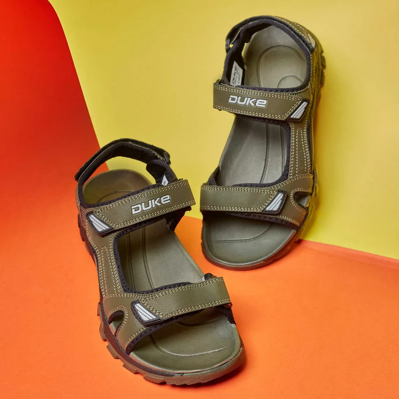 Duke Men Floaters (FWOL3058) Olive / UK 8 / Solid Contrast
