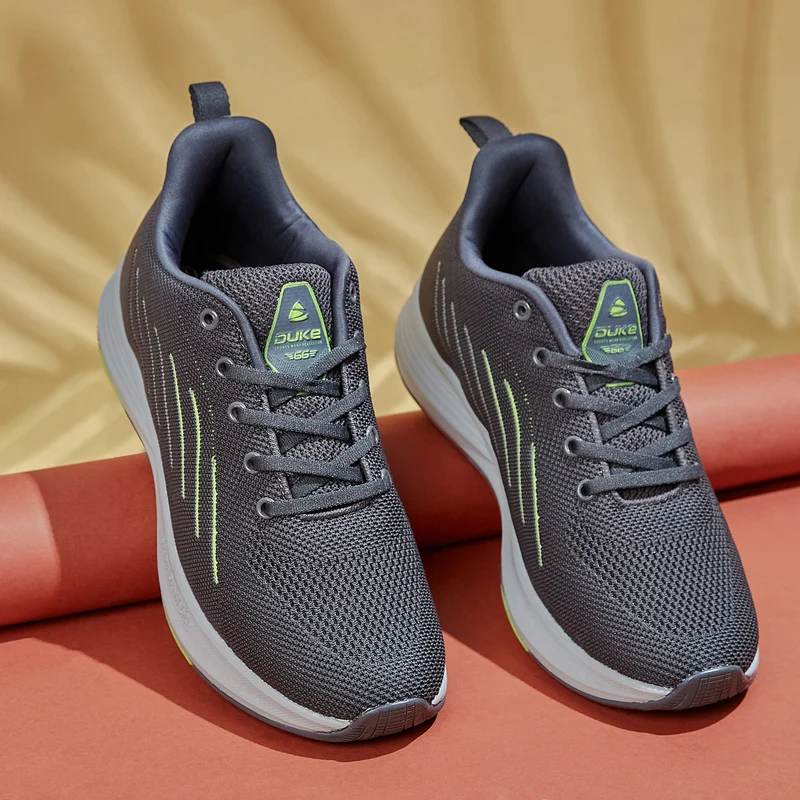 Duke Men Sports Shoes (FWOL2019) Grey / UK 6 / Solid Contrast