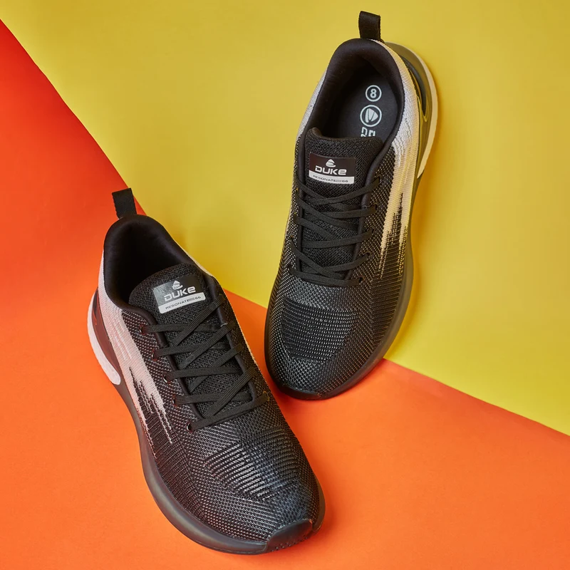 Duke Men Sports Shoes (FWOL2005) Black / UK 6 / Colorblock