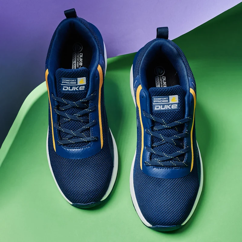 Duke Men Sports Shoes (FWOL2009) Teal / UK 8 / Colorblocked