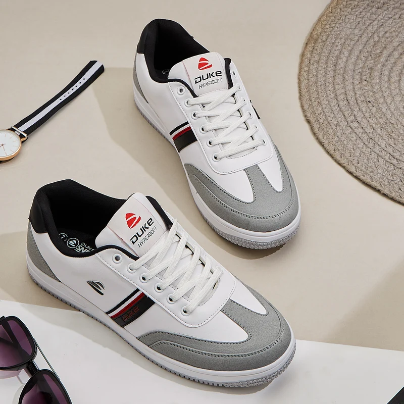 Duke Men Sneakers (FWOL2510) Grey / UK 6 / Solid Contrast