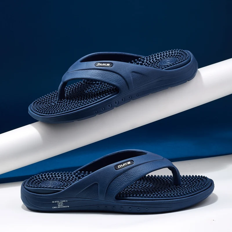 Duke Men Flip Flops (FWC6158) Navy / UK 6 / Solid Contrast