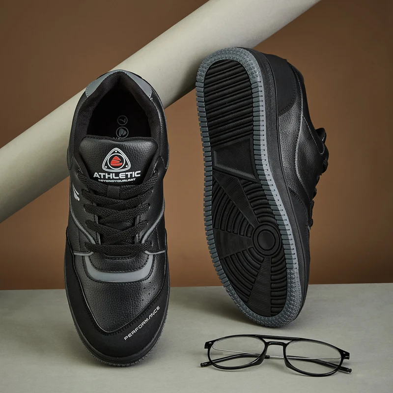 Duke Men Sneakers (FWOL2517) Black / UK 9 / Color-Blocked