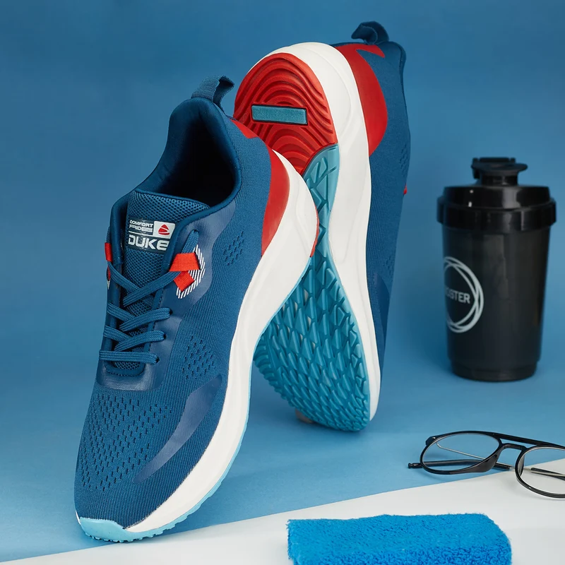 Duke Men Sports Shoes (FWOL2040) Teal / UK 6