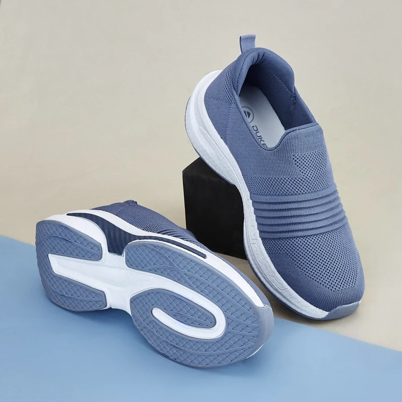 Duke Women Lightweight Walking Shoes (XFOL1556) Blue / UK 5 / Solid Contrast