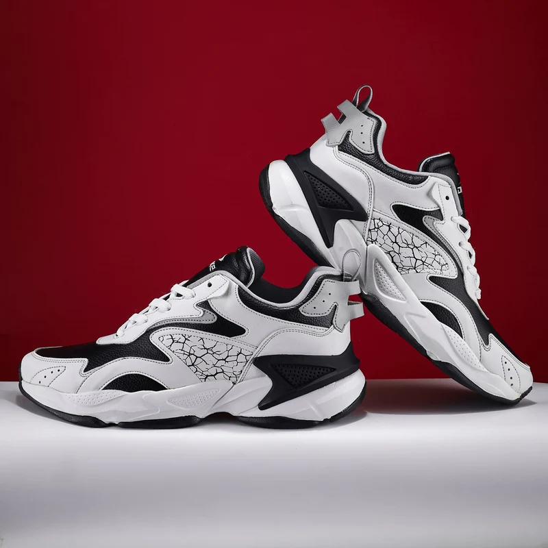 Duke Men Running Shoes (FWOL2062) White Black / UK 6 / Colourblocked
