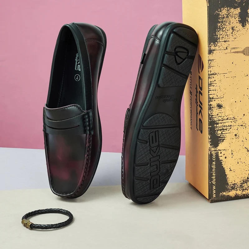 Duke Men Loafers (FWOL4018) Cherry / UK 7