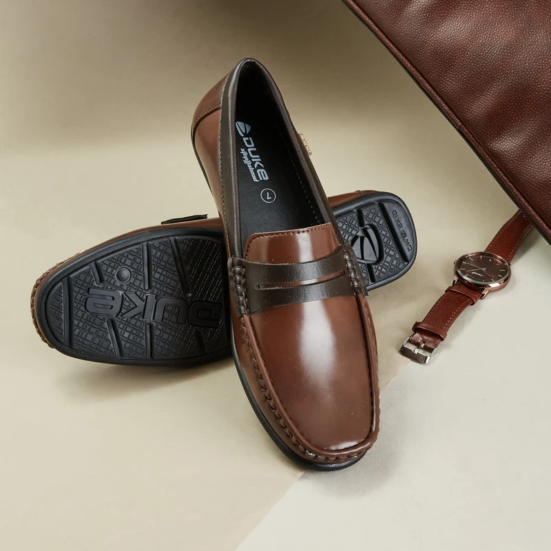 Duke Men Loafers (FWOL4018) Tan / UK 8