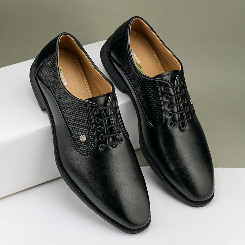 Duke Men Urban Texture Derbys (FWOL5050) BLACK / UK 7 / Textured