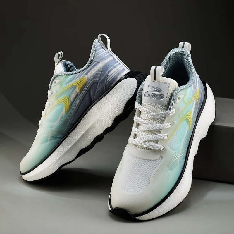 Duke Men's Boost Wave Sports Shoes (FWOL2121) Sea Green / UK 10 / Colourblocked