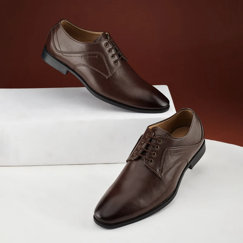 Duke Men's Urbancraft Derbys (FWOL5068) Brown / UK 9 / Solid