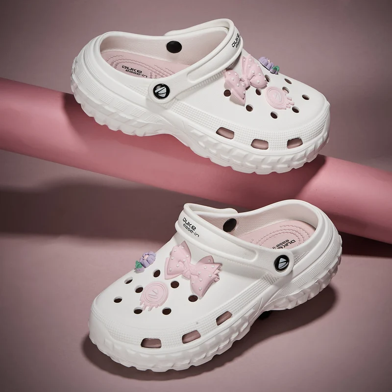 Duke Womens Clogs (XFW0361) White / UK 6 / Solid