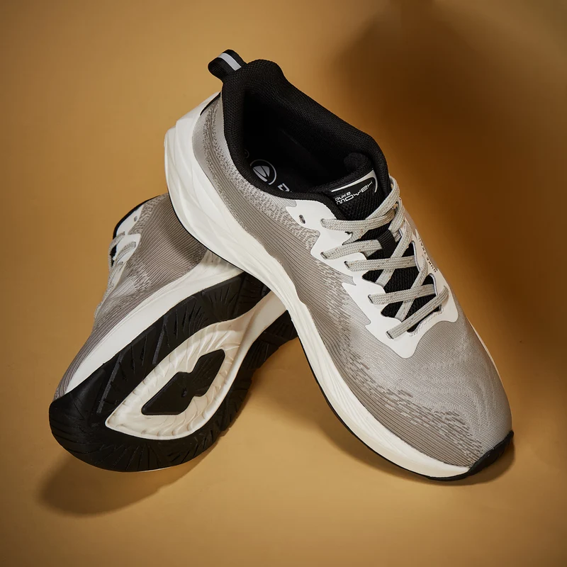 Duke Mens Sports Shoes (FWOL2210) L.Grey / UK 6 / Textured