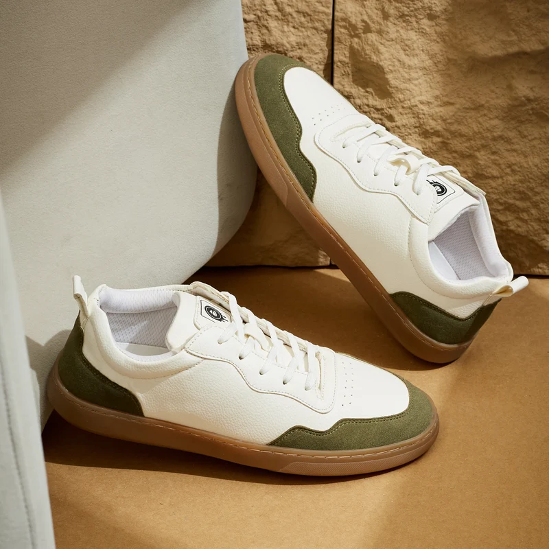 Duke Men Casual Sneakers (FWOL2592) Olive / UK 10 / Colorblocked