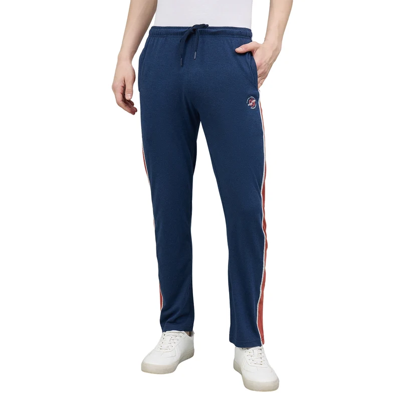 Duke Urban Men Regular Track Pant (LF5690S) Navy Mel / XXL / Solid