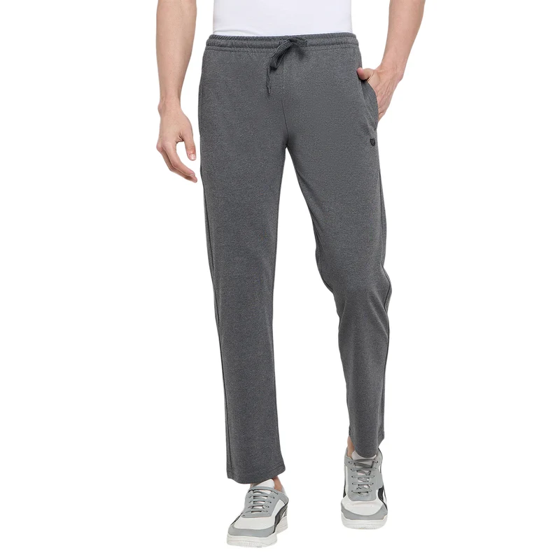 Duke Urban Men Solid Regular Track Pant (LF9000S) Anthra / M / Solid