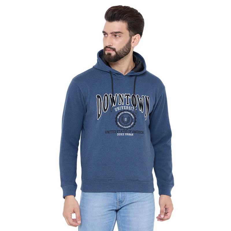 Duke Urban Men Printed Sweatshirt (LF6370) Denim / S / Printed