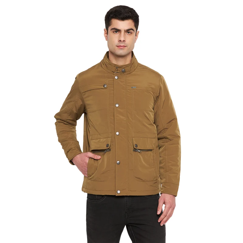 Duke Urban Men Full Sleeve Jacket (SDZ3035N) Mouse / XXL / Solid