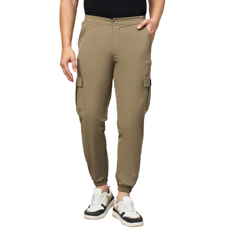 Duke Urban Men Regular Joggers (LF9049) L.Brown / M / Solid