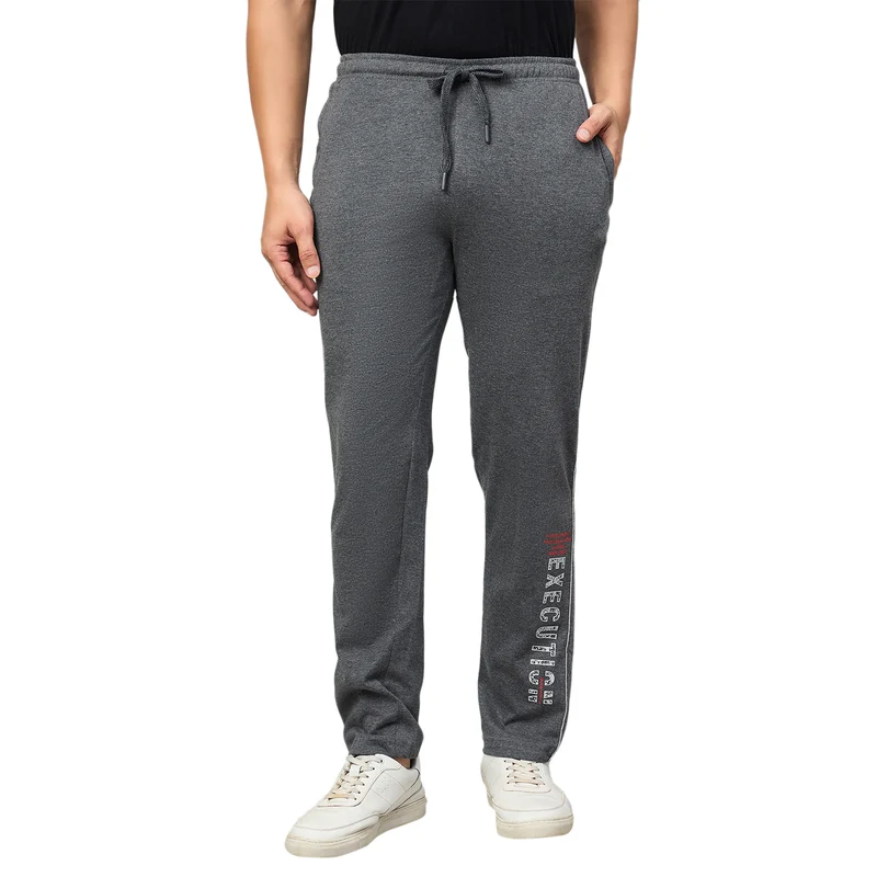 Duke Urban Men Regular Track Pant (LF9050) Anthra / L / Solid
