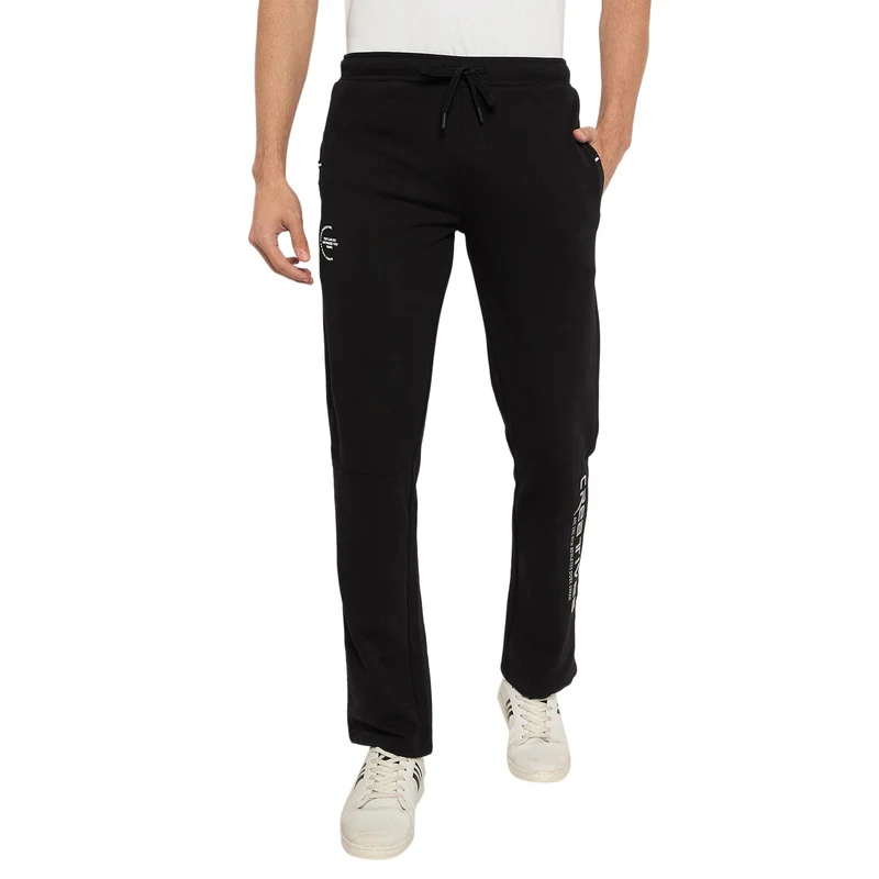 Duke Urban Men Regular Track Pant (LF9070) Black / XXL / Solid