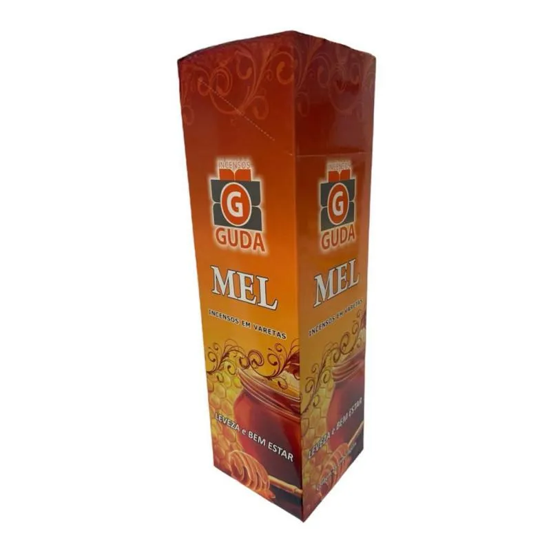 Incenso Mel Guda Indiano 25 Caixas Com 7 Varetas