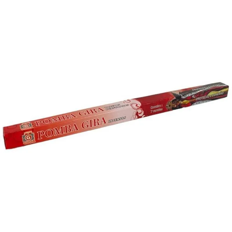 Incenso Orixá Pomba Gira Guda Caixa Com 7 Varetas