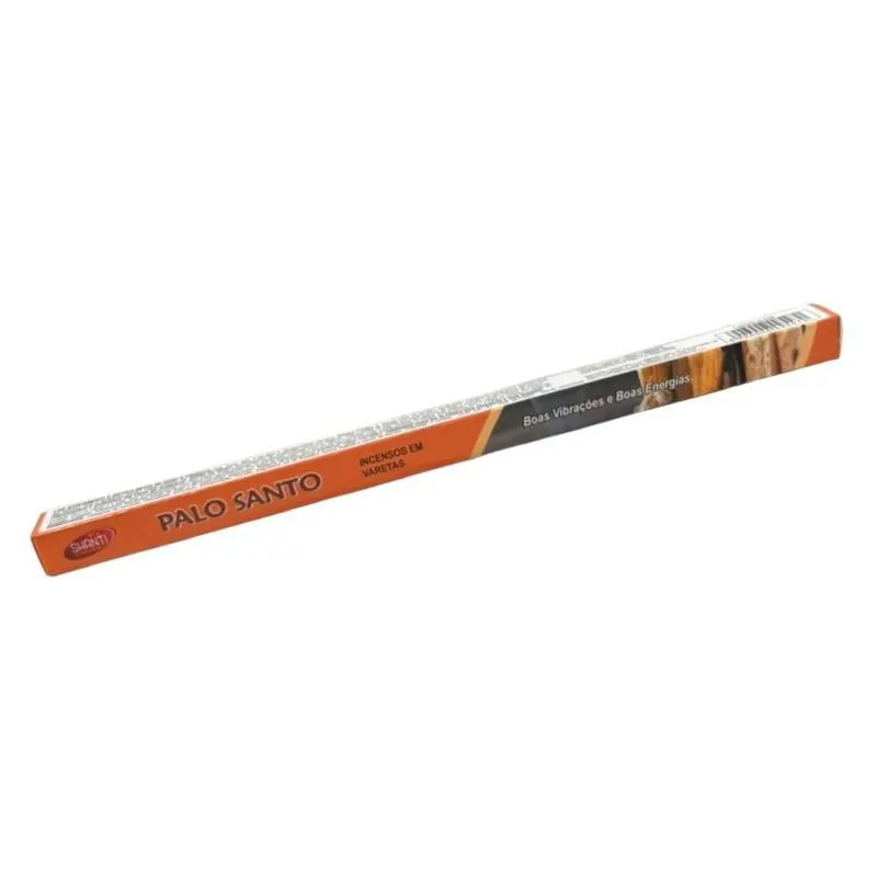 Incenso Palo Santo Shanti Indiano Caixa Com 7 Varetas